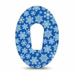 Snowflake Dexcom G6 Cover