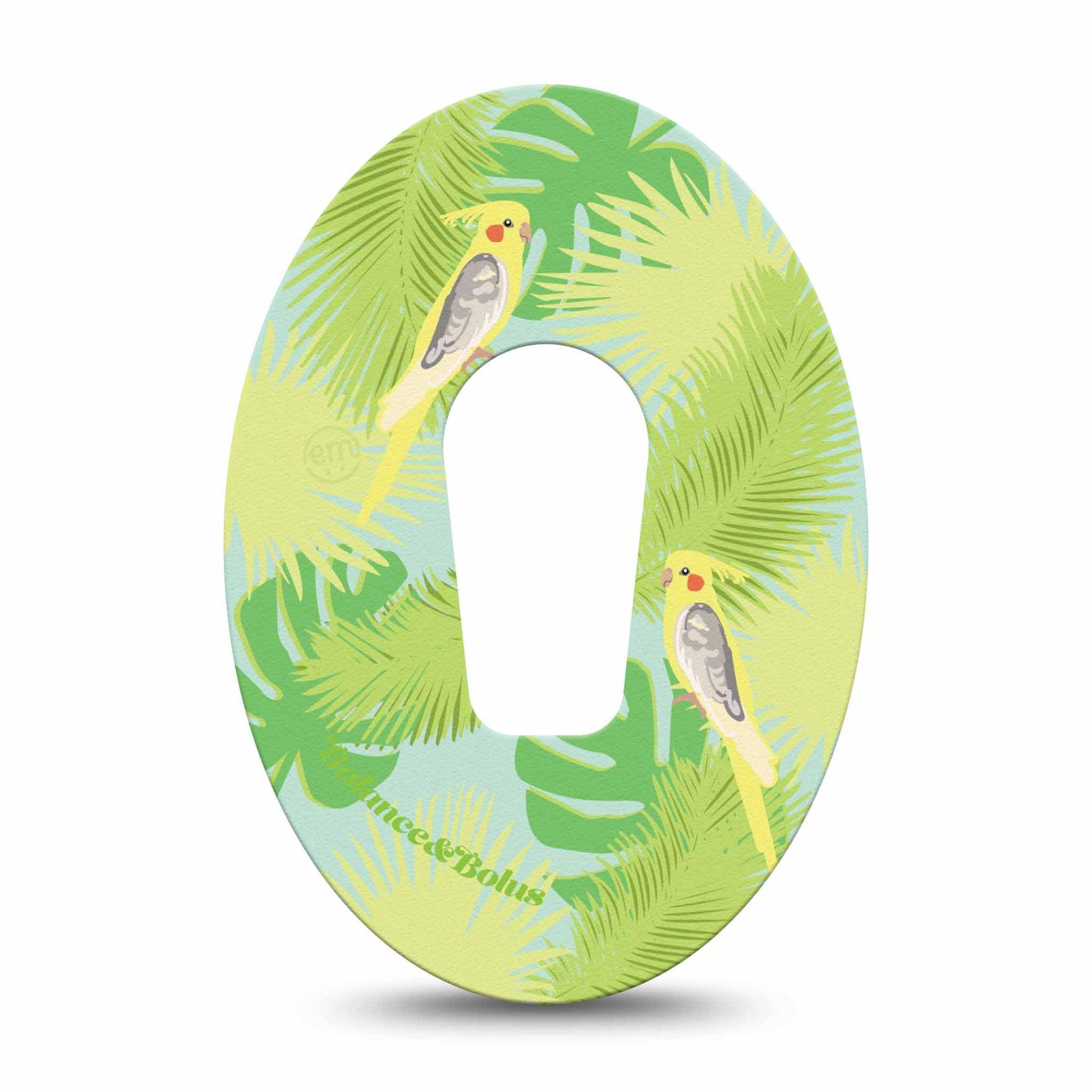 Cockatiels Dexcom G6 Cover Single Tape