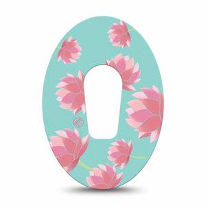 Meditation Lotus Dexcom G6 Overpatch Single Tape