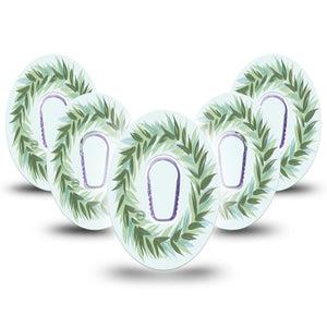 ExpressionMed Mint Dexcom G6 Patch 5-Pack Tape and Sticker