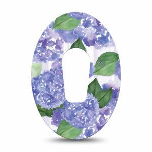 ExpressionMed Lavender Flowers Dexcom G6 Tape Single