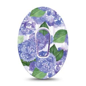 ExpressionMed Lavender Flowers Dexcom G6 Tape Single Sticker and Tape