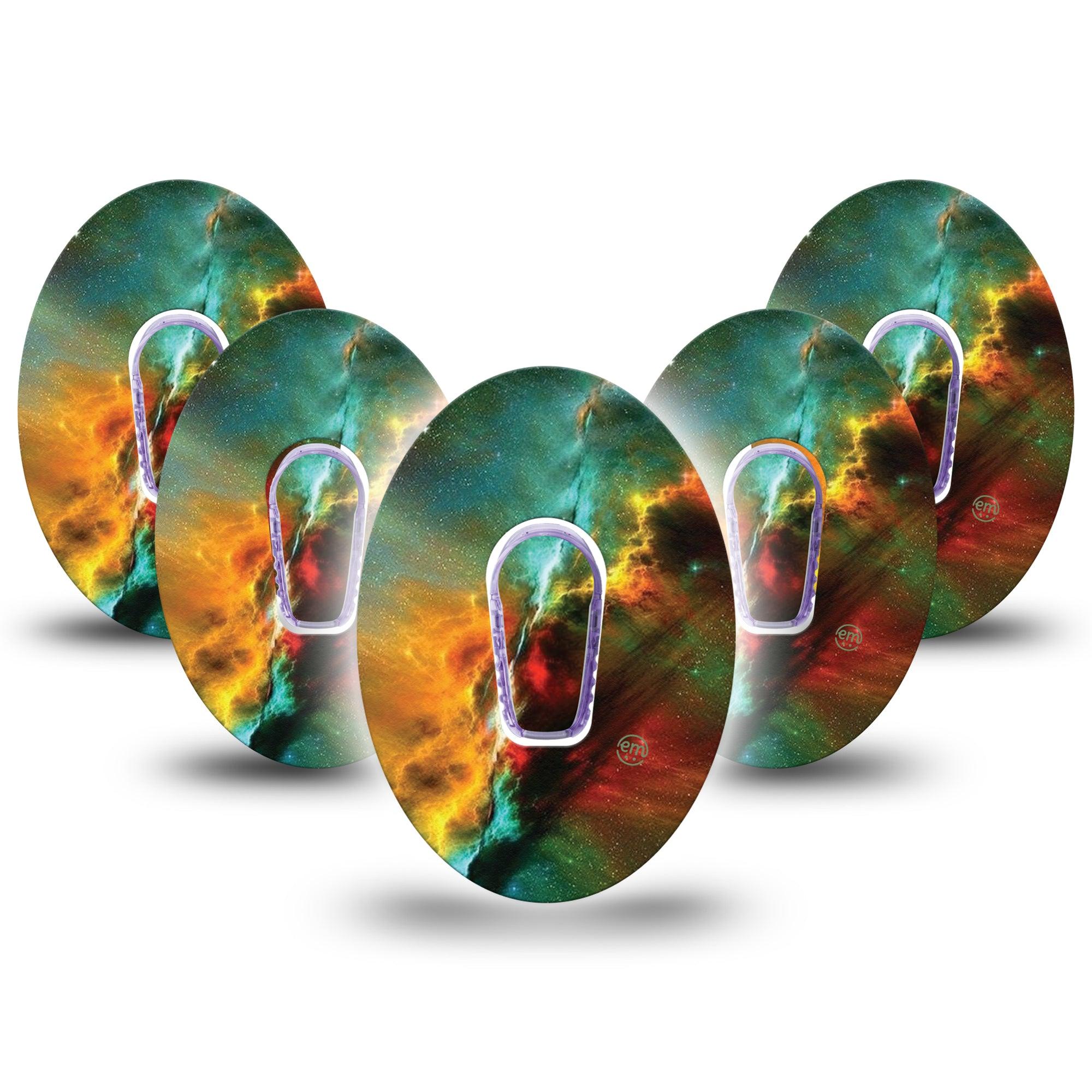 Nebula Dexcom G6 Tape 5-Pack with center stickers