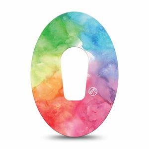 ExpressionMed Rainbow Cloud Dexcom G6 Patch Single Tape