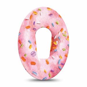 ExpressionMed Donut Sprinkles Pink Dexcom G6 Tape Single