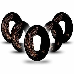 Dusted Feather Dexcom G6 Tape 5-Pack