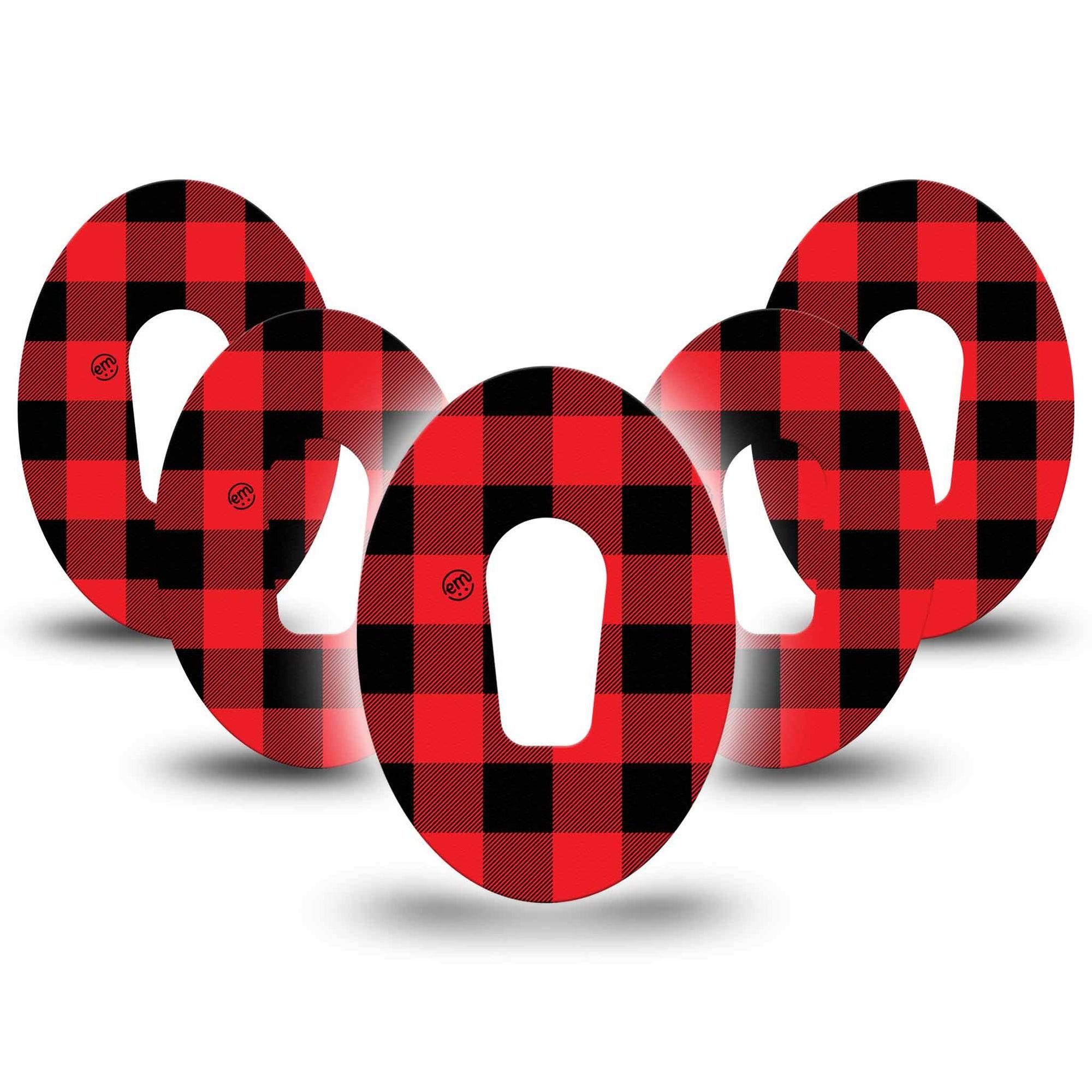 ExpressionMed Lumberjack Dexcom G6 Tape 5-Pack