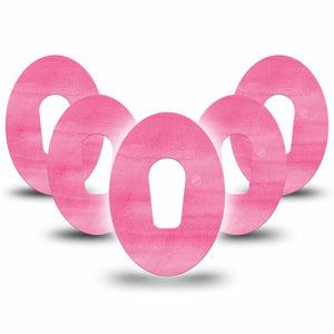 ExpressionMed Pink Horizon Dexcom G6 Overpatch 5-Pack Tape