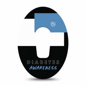 ExpressionMed Diabetes Awareness Dexcom G6 Patch Single Tape