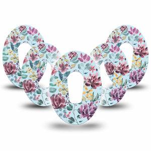 Botanical Blooms Dexcom G6 Tape 5-Pack