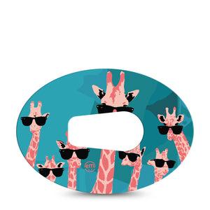 Cool Giraffes Dexcom G6 Tape