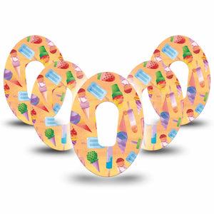 ExpressionMed Popsicle Stand Dexcom G6 Tape 5-Pack