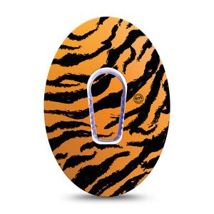 ExpressionMed Tiger Dexcom G6 Cover with center sticker