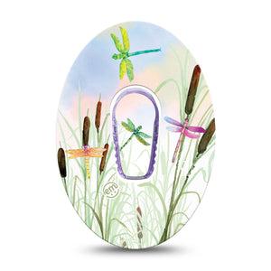 ExpressionMed Dragonfly Dexcom G6 Tape with center sticker