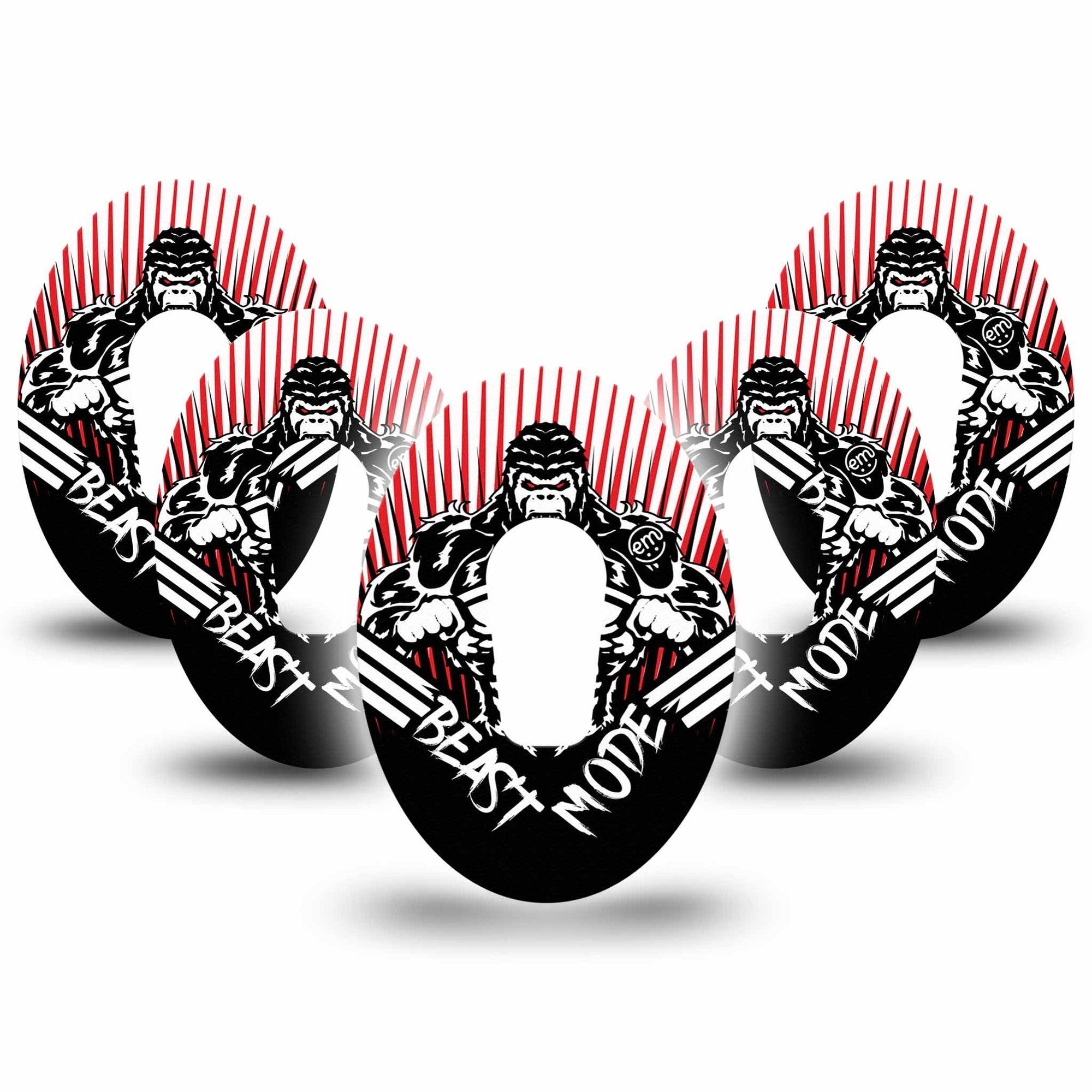 Beast Mode Dexcom G6 Tape 5-Pack