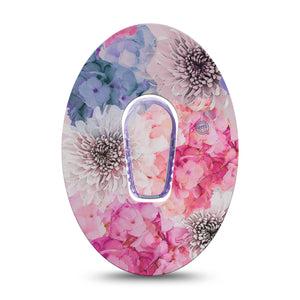 Bloom Town Dexcom G6 Patch with center sticker