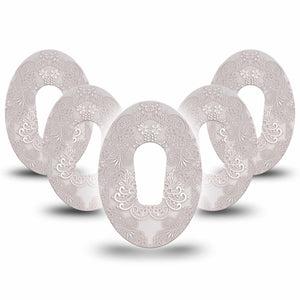 ExpressionMed Vintage Lace Dexcom G6 5-Pack Tape