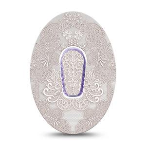 ExpressionMed Vintage Lace Dexcom G6 Single Tape and Sticker