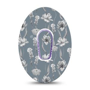 ExpressionMed Muted Petals G6 Tape with center sticker