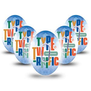 Type Two-rrific G6 Tape 5-Pack with center stickers