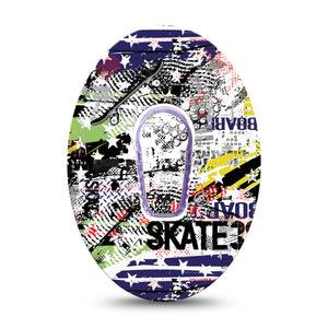 ExpressionMed Skateboard G6 Tape with center sticker