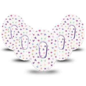 Bright Stars G6 Tape 5-Pack with center stickers