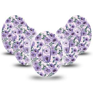 ExpressionMed Flowering Amethyst G6 Tape 5-Pack with center stickers
