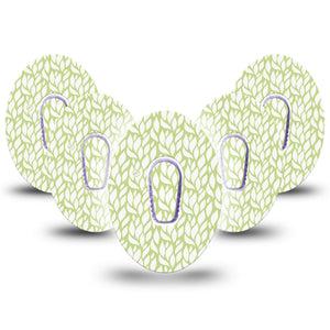 ExpressionMed Sage Greens G6 Tape 5-Pack with center stickers