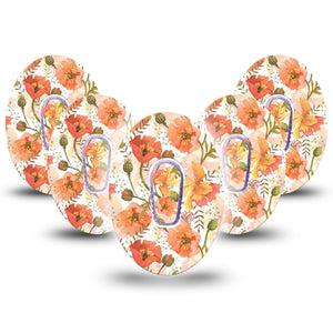 ExpressionMed Peachy Blooms G6 5-Pack Sticker and Tapes