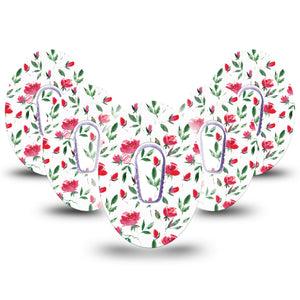 ExpressionMed Rose Garden G6 Tape 5-Pack with center stickers
