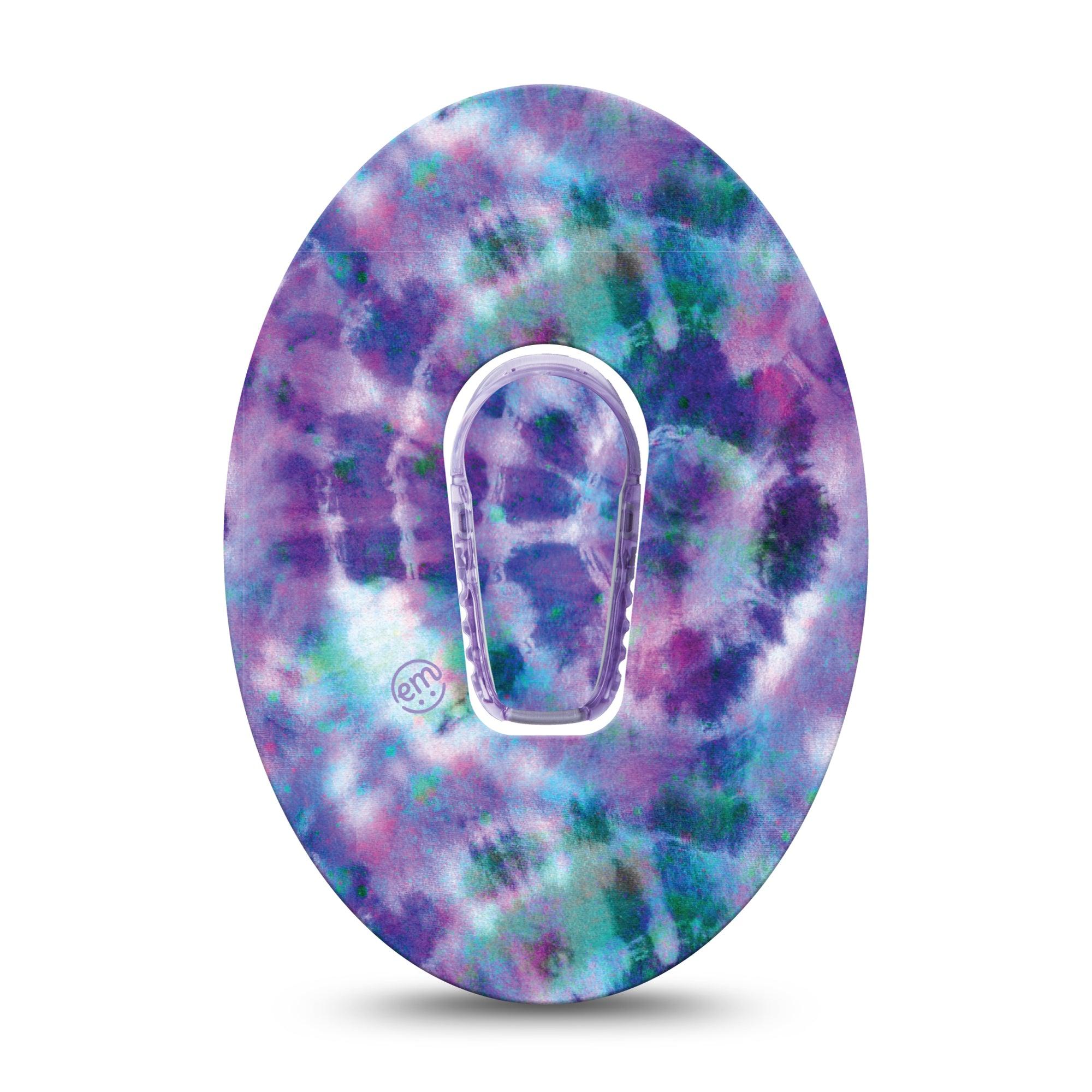 ExpressionMed Purple Tie Dye G6 Tape with center sticker