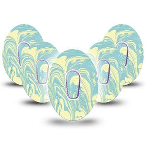 ExpressionMed Mixed Playdough G6 Tape 5-Pack with center stickers