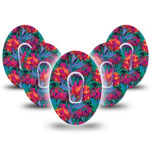 Bold Petals G6 Tape 5-Pack with center stickers