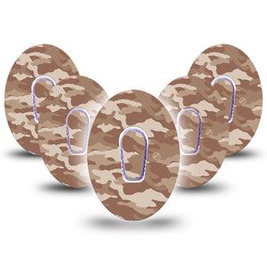 ExpressionMed Desert Camo G6 Tapes 5-Pack tape and stickers