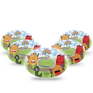 ExpressionMed Monsters G6 Tapes 5-Pack Stickers and Tapes