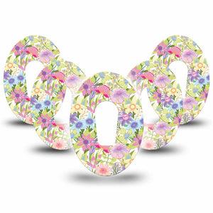 ExpressionMed Fantasy Florals G6 Patches 5-Pack Tapes