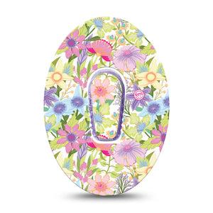 ExpressionMed Fantasy Florals G6 Patch Single Tape and Sticker