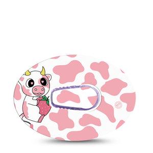 Strawberry Cow G6 Patch Single Tape and Sticker