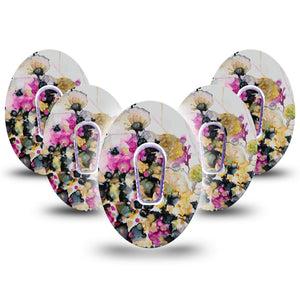 Wild Blossoms G6 Tapes 5-Pack Tapes and 5-Pack Stickers