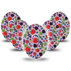ExpressionMed Wild Berries G6 Tapes with center stickers