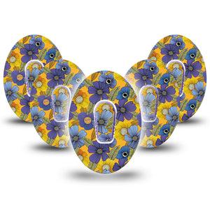 Charming Blooms G6 Tapes with center stickers