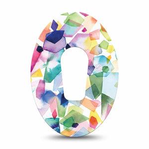 ExpressionMed Kaleidoscope Dexcom G6 CGM Adhesive Single Tape
