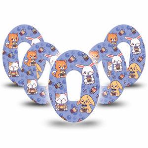 Boda Buddies Dexcom G6  Style Adhesive Patch, 5-Pack