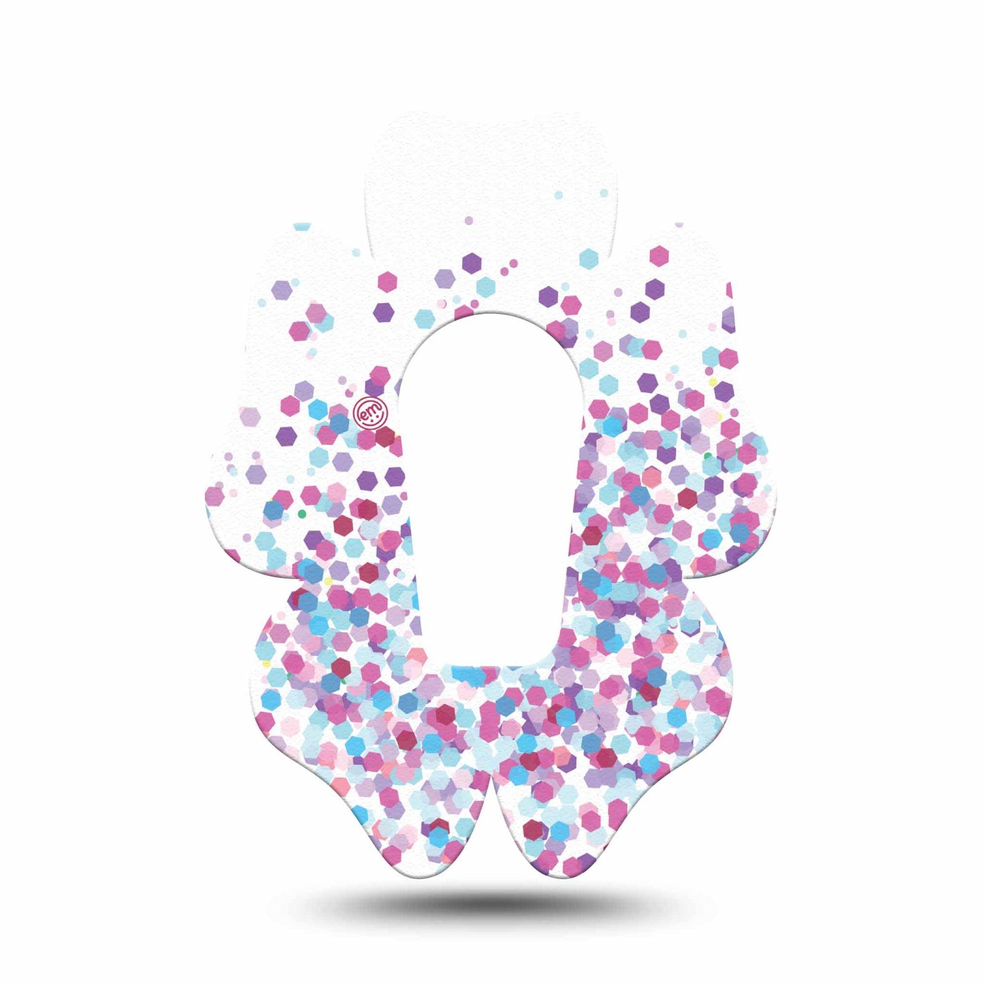ExpressionMed Confetti Dexcom G6 Flower Tape Single