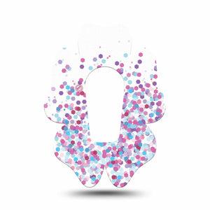 ExpressionMed Confetti Dexcom G6 Flower Tape Single