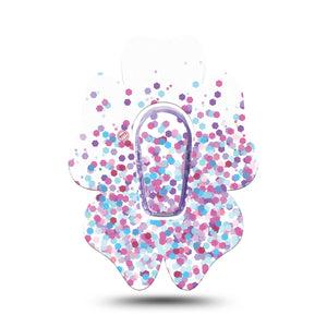ExpressionMed Confetti Dexcom G6 Flower Tape and Sticker