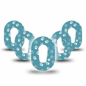 ExpressionMed Pawprint Dexcom G6 Mini Tape 5-Pack Tape