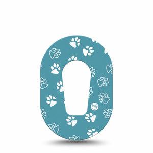 ExpressionMed Pawprint Dexcom G6 Mini Tape Single