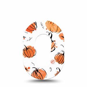 ExpressionMed Pumpkins Dexcom G6 Mini Tape Single