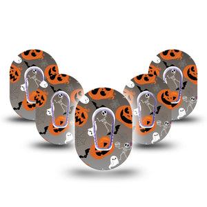 ExpressionMed Halloweeny Dexcom G6 Mini Tape 5-Pack Stickers and Tapes